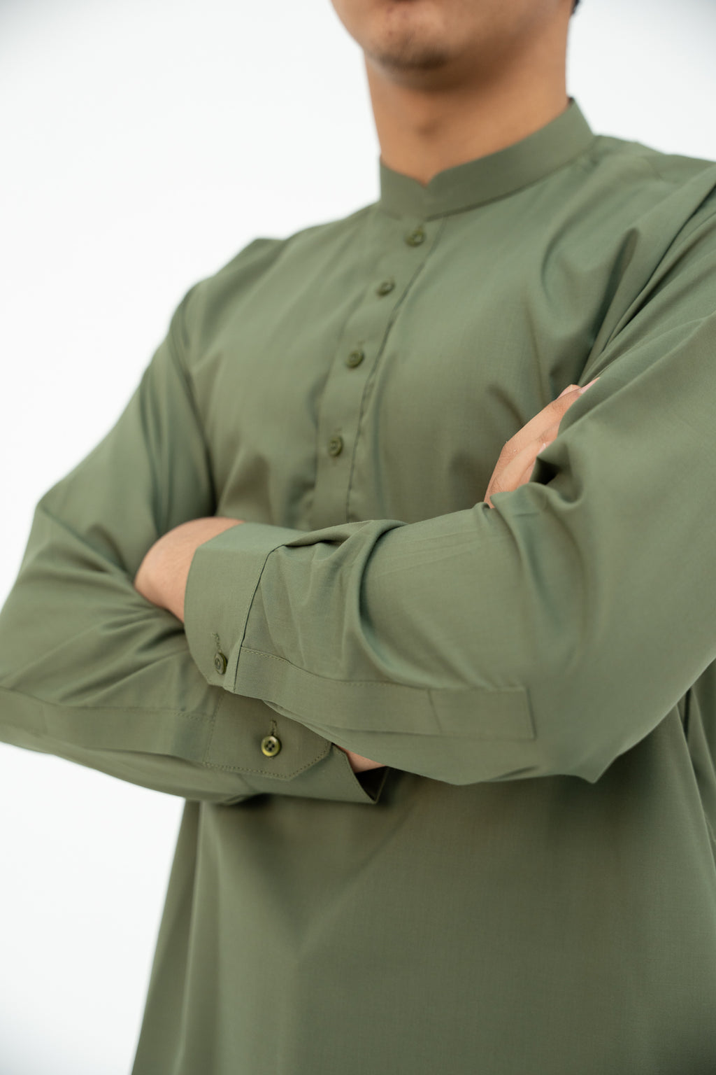 Earth Tones - Cuffed Meadow Green