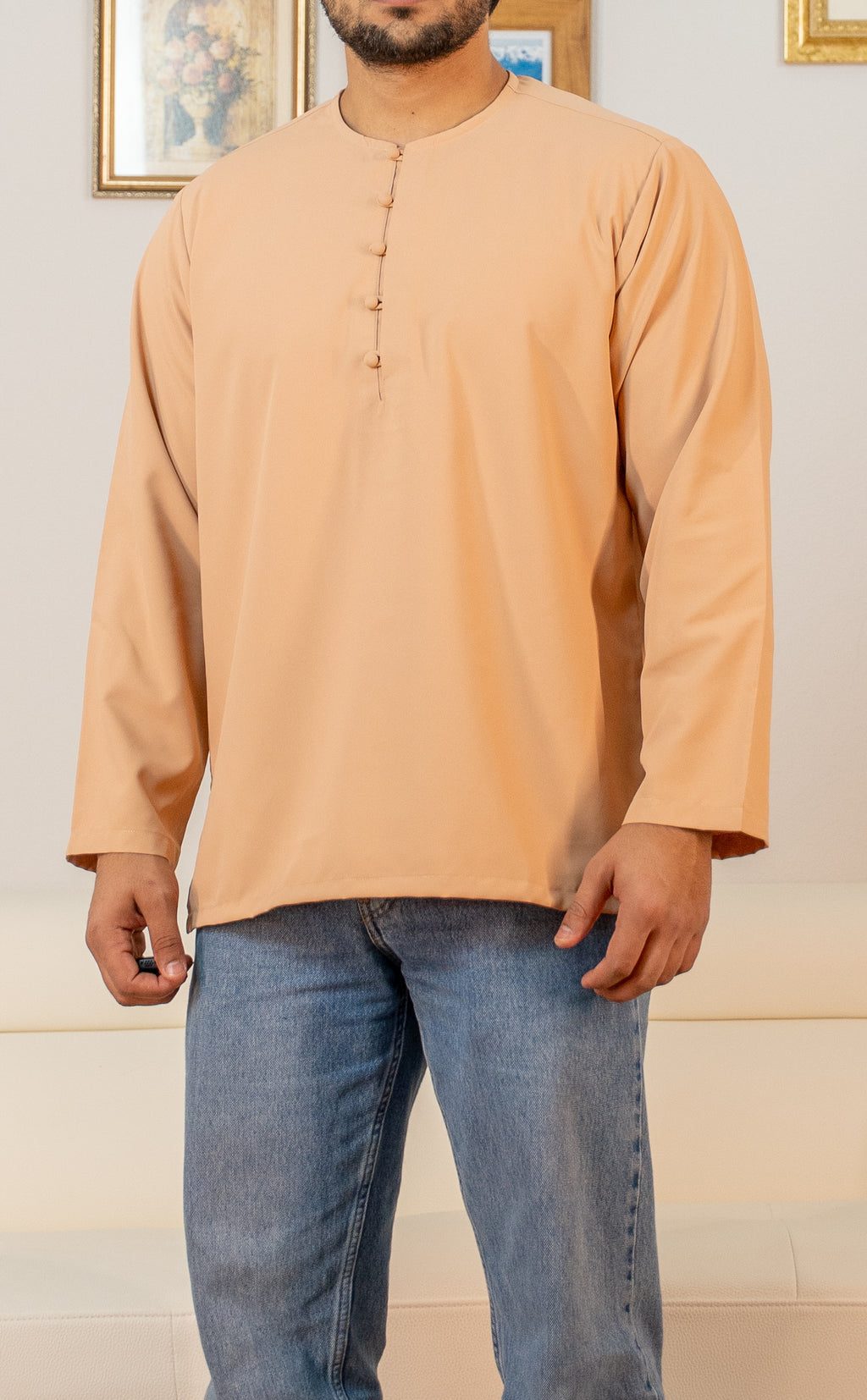 Muted Gold - Collarless